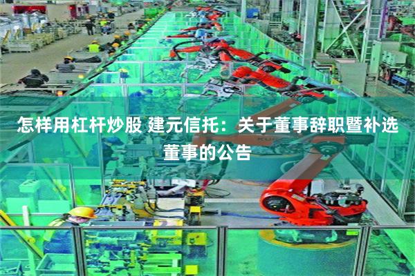 怎样用杠杆炒股 建元信托：关于董事辞职暨补选董事的公告