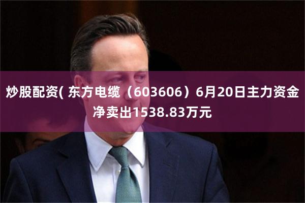 炒股配资( 东方电缆（603606）6月20日主力资金净卖出1538.83万元