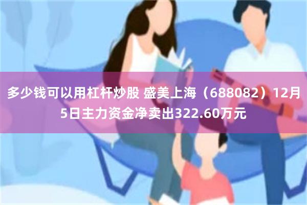 多少钱可以用杠杆炒股 盛美上海（688082）12月5日主力资金净卖出322.60万元