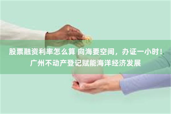 股票融资利率怎么算 向海要空间,办证一小时!广州不动产登记赋能海洋经济发展