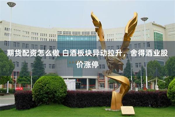 期货配资怎么做 白酒板块异动拉升，舍得酒业股价涨停