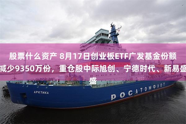 股票什么资产 8月17日创业板ETF广发基金份额减少9350万份，重仓股中际旭创、宁德时代、新易盛