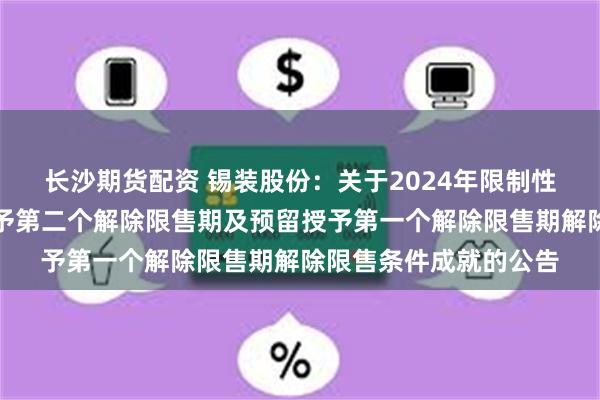 长沙期货配资 锡装股份：关于2024年限制性股票激励计划首次授予第二个解除限售期及预留授予第一个解除限售期解除限售条件成就的公告